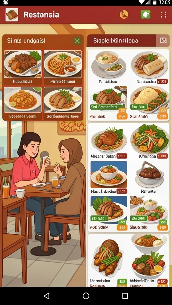 Mode permainan multiplayer yang seru dan kompetitif.