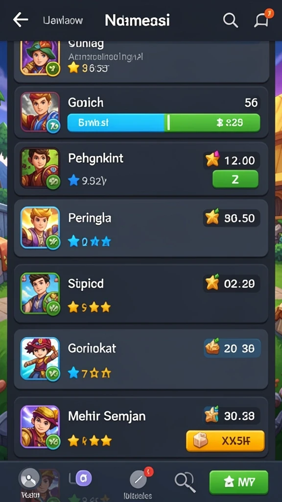 Fitur bonus yang menguntungkan dengan animasi yang halus.