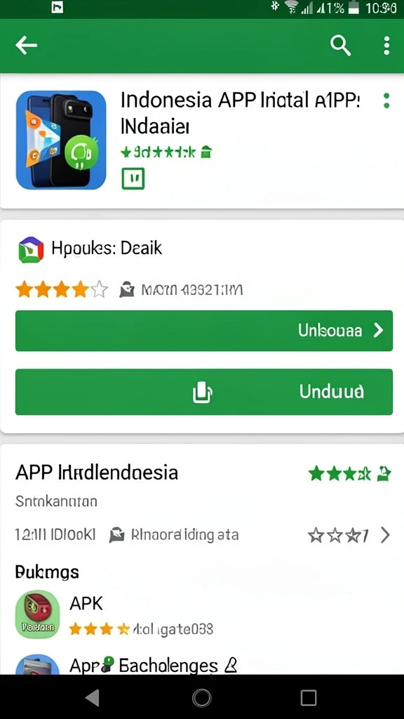Tampilan awal permainan yang menarik.