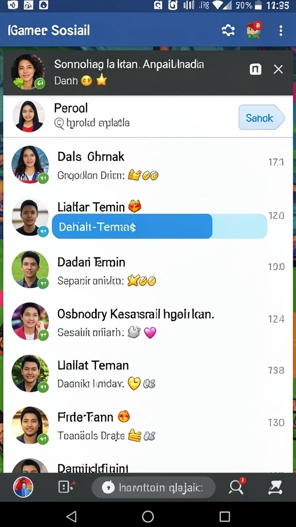 Tampilan antarmuka yang menarik dan mudah digunakan.