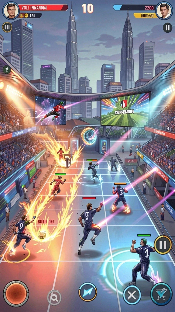 Beragam permainan slot dengan tema yang bervariasi.