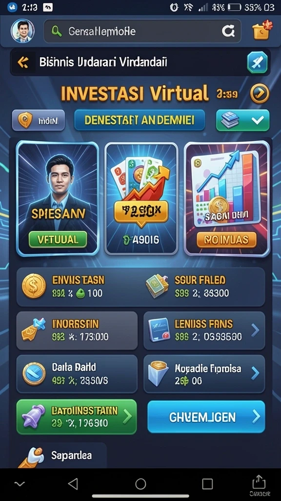 Level permainan yang menantang dan seru.