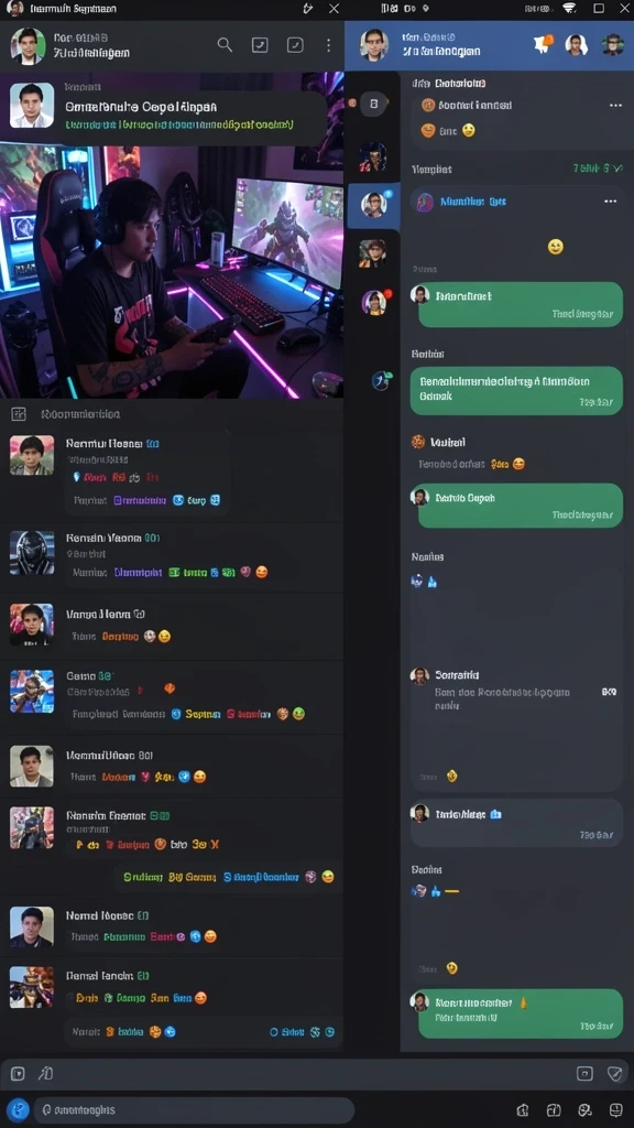 Screenshot menunjukkan mode multiplayer yang seru bersama teman.