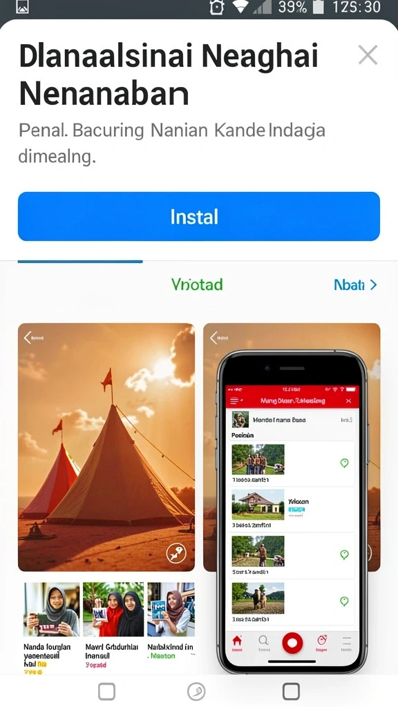 Lingkungan permainan yang menakjubkan dan realistis.