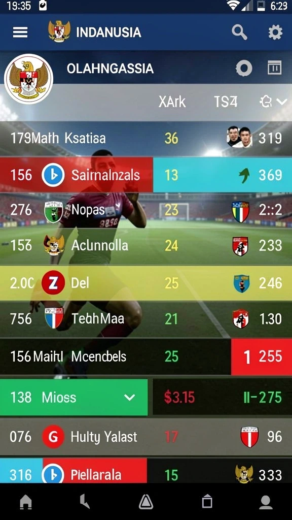Screenshot memperlihatkan mode kompetisi yang seru dan menantang.