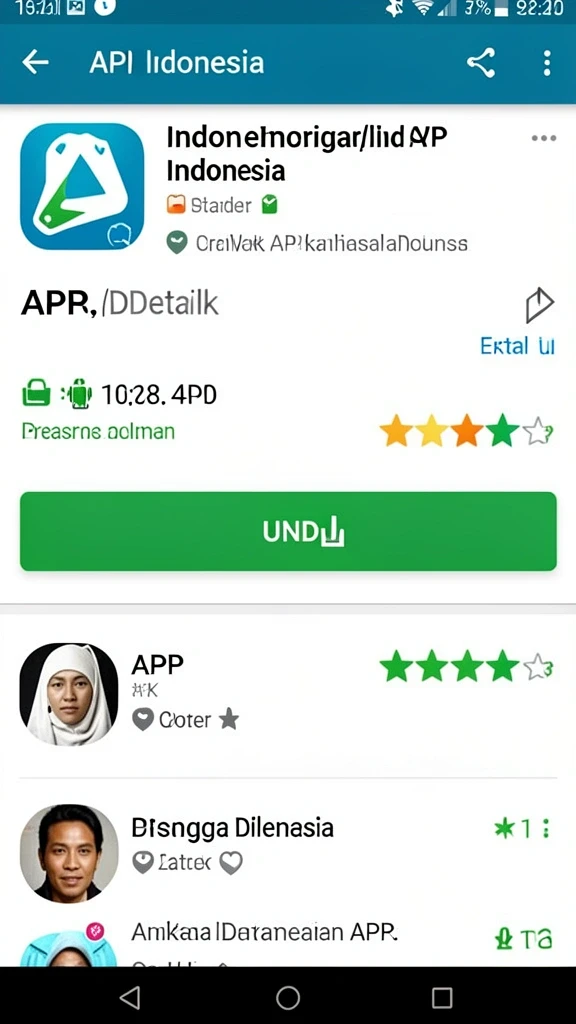 Tampilan antarmuka GADAITOTO yang menarik.
