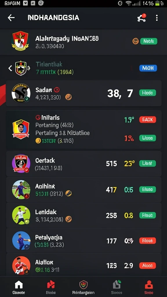Screenshot memperlihatkan fitur bonus yang menggiurkan.