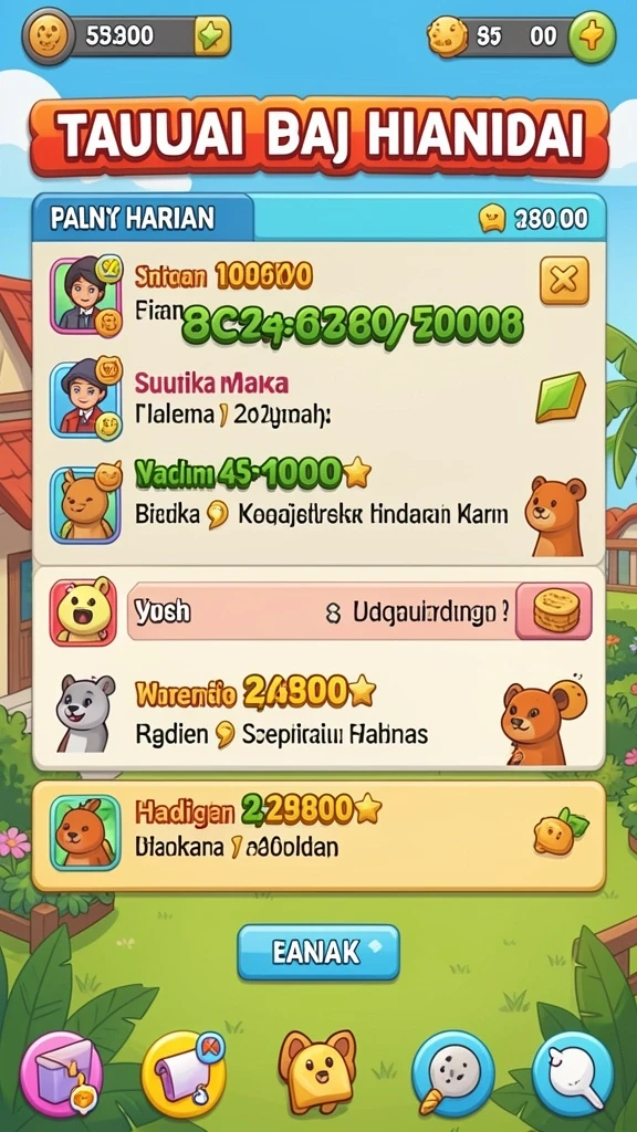 Tangkapan layar menampilkan grafis yang memukau dari GGG888.