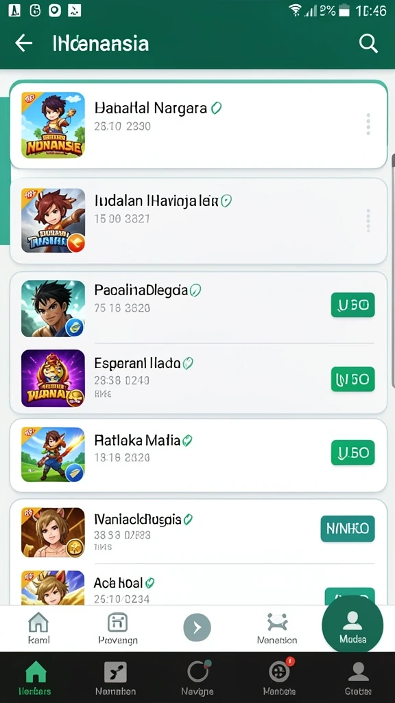 Tangkapan layar menunjukkan karakter baru yang menarik.