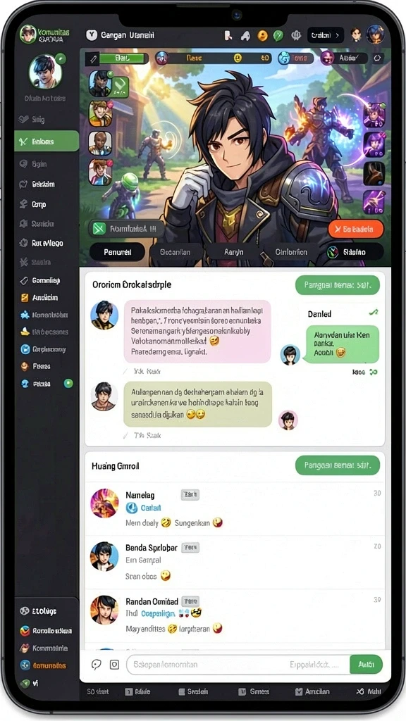 Berbagai mini-game seru yang bisa dicoba.