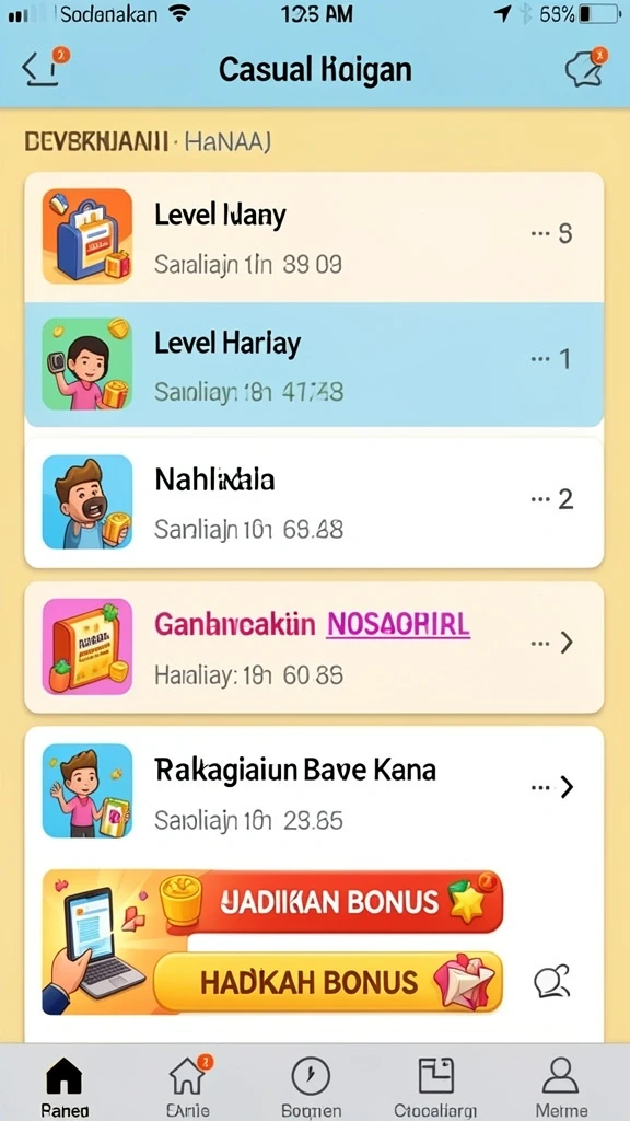 Karakter baru yang seru dan unik.