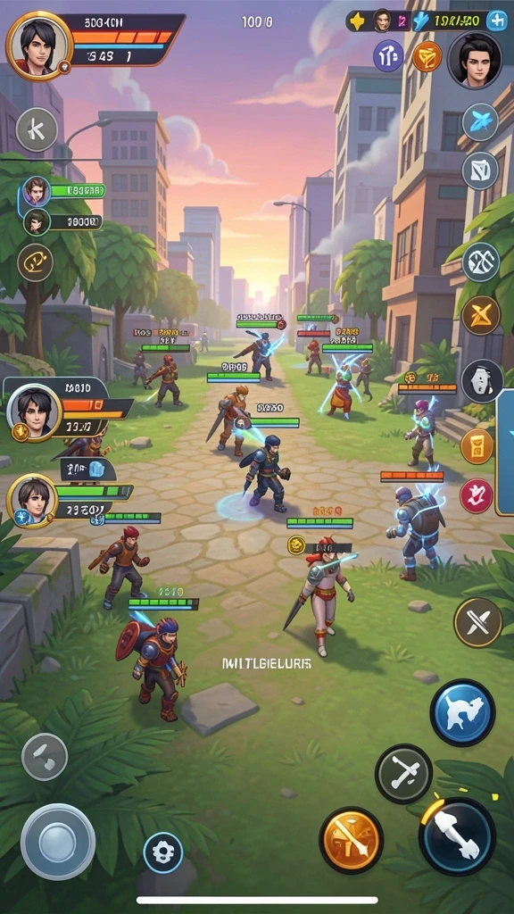 Pengalaman multiplayer yang menantang.