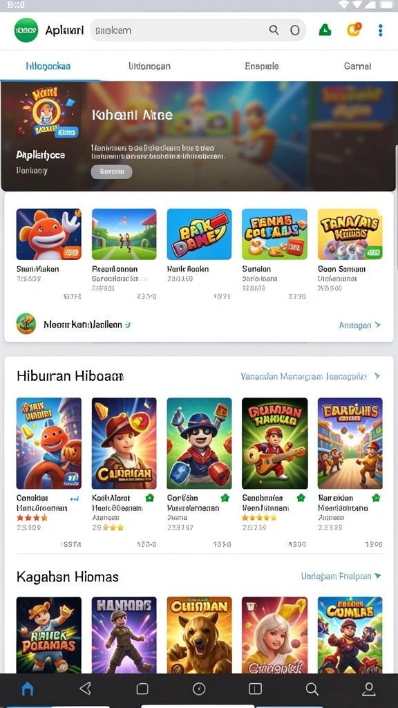 Level yang menantang dan penuh petualangan.