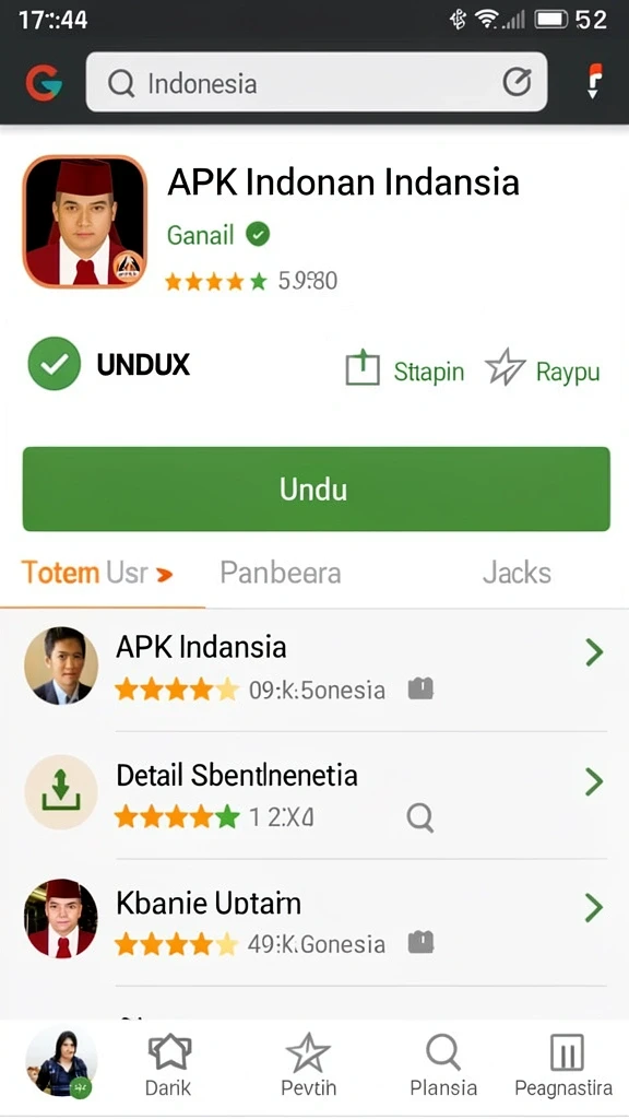 Tampilan antarmuka yang menarik dan intuitif.
