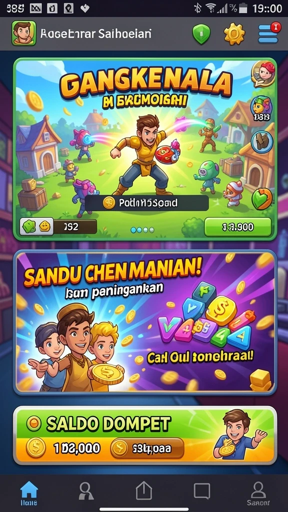 Tampilan luar biasa dari level pertama yang menantang.