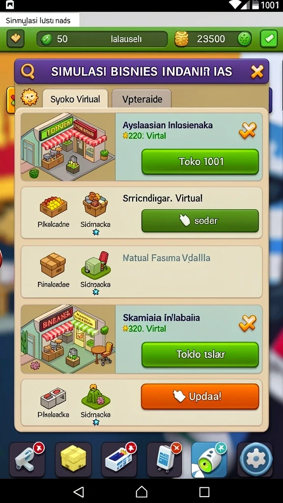 Antarmuka permainan toto yang user-friendly dan intuitif.