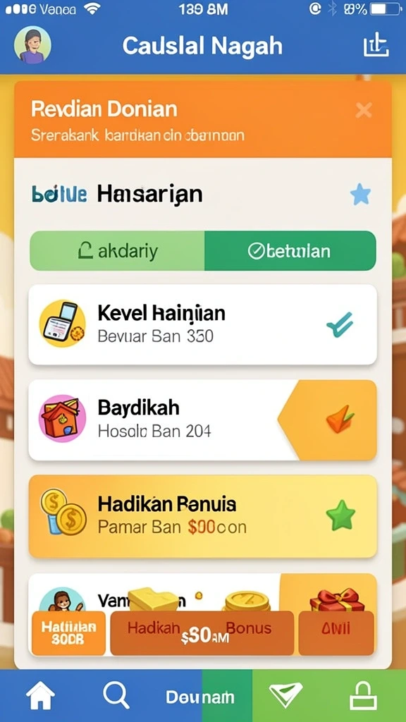 Tangkap layar menunjukkan aksi seru dalam petualangan.