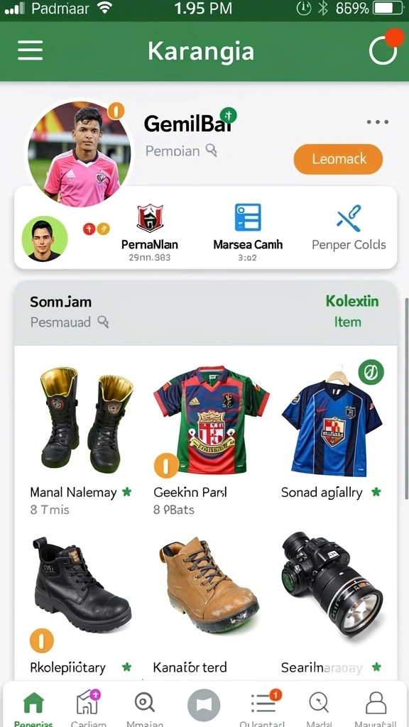 Visual gameplay yang menunjukkan efek khusus yang menarik.