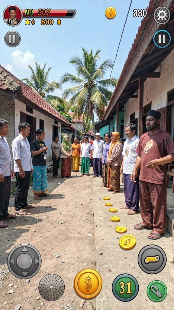 Karakter-karakter unik yang siap membantu dalam misi.