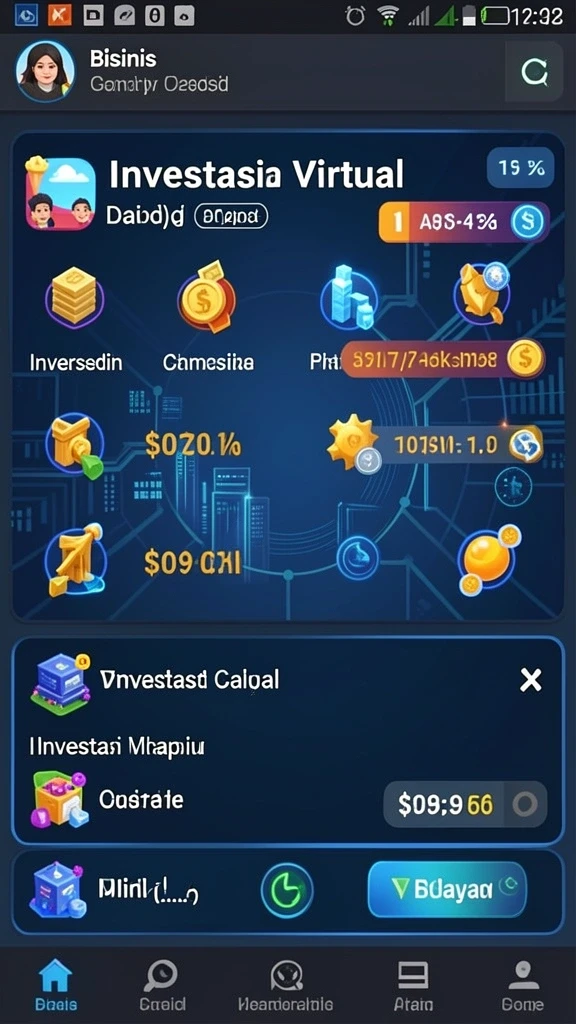 Koleksi permainan judi yang variatif.