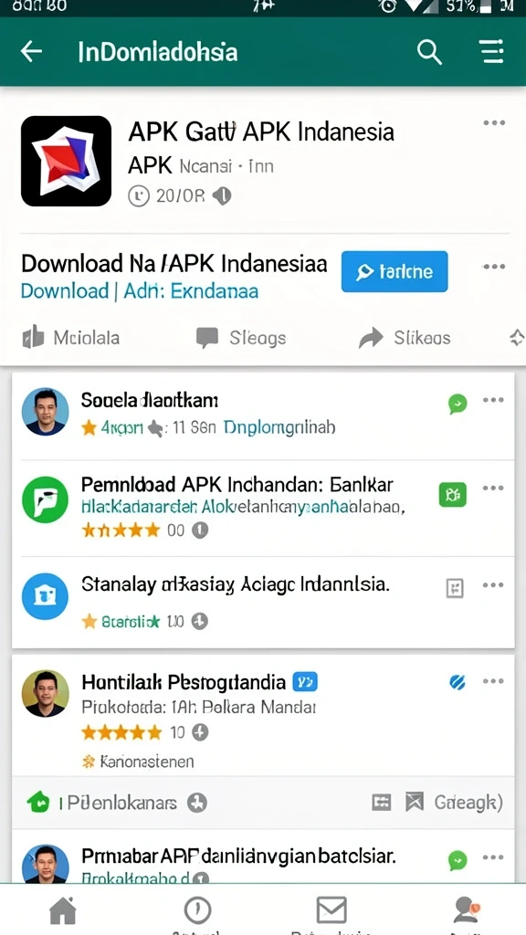 Tampilan antarmuka yang user-friendly.