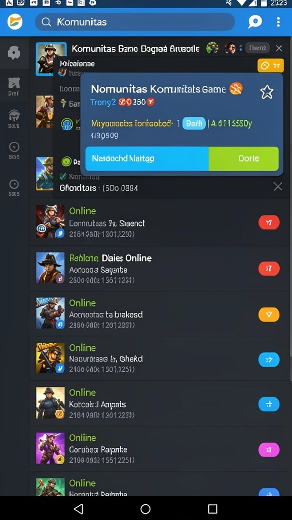 Fitur multiplayer yang memungkinkan bermain bersama teman.