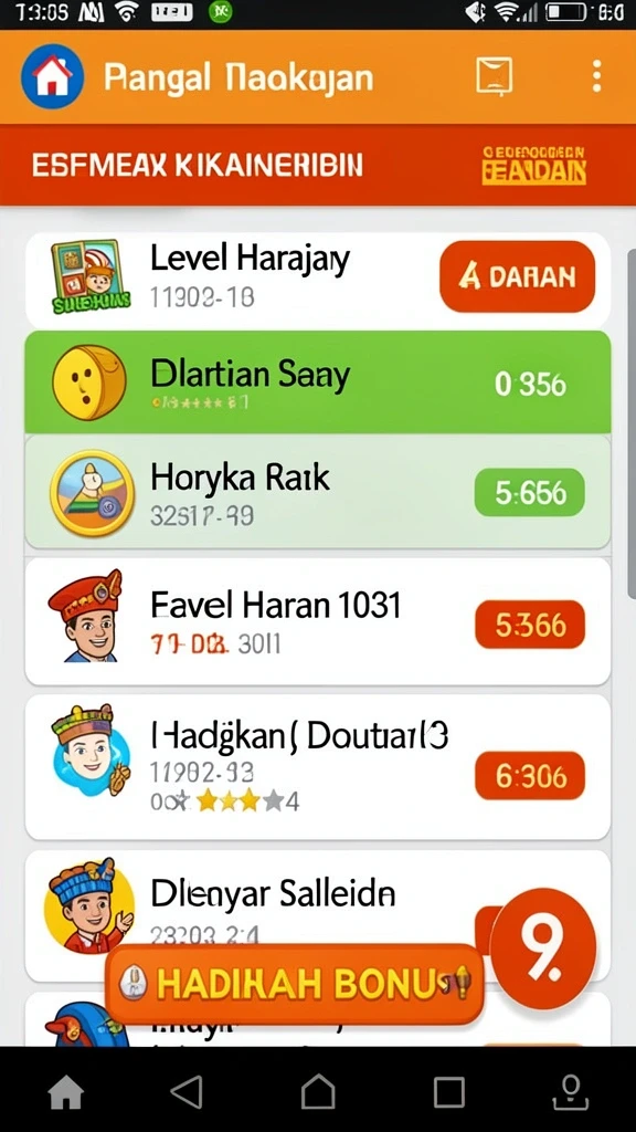 Tampilan awal yang memukau dan menarik.