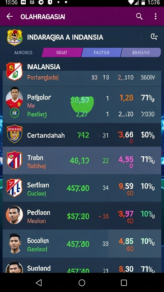 Tampilan grafis yang menawan dari permainan.