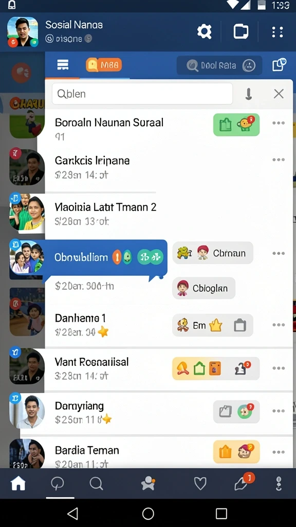 Fitur multiplayer yang memungkinkan bermain bersama teman.