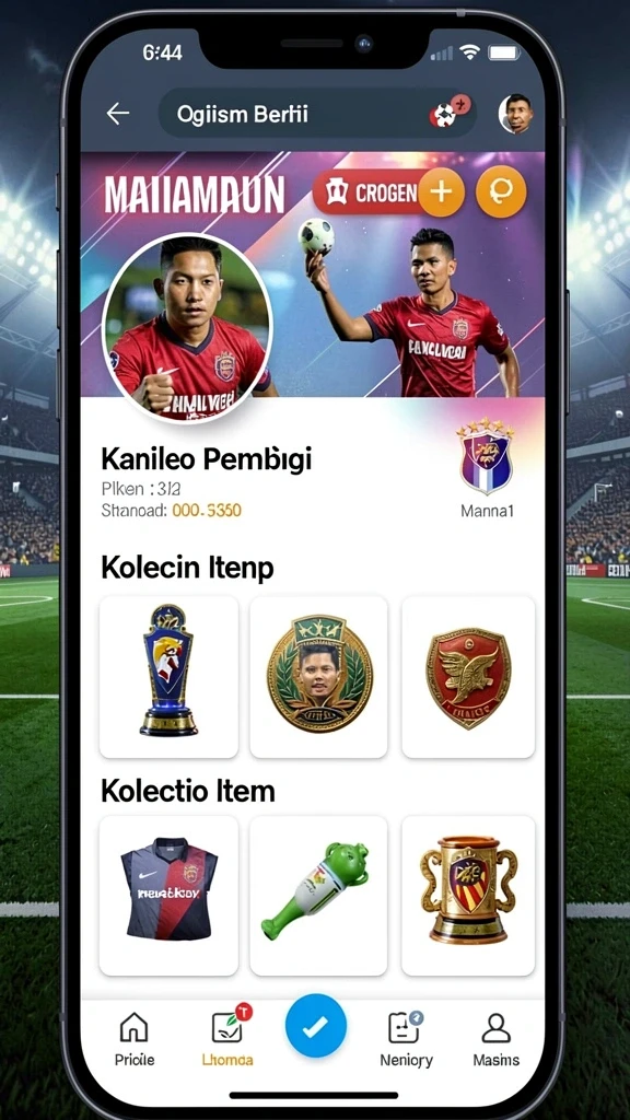 Tampilan antarmuka yang intuitif dan menarik.