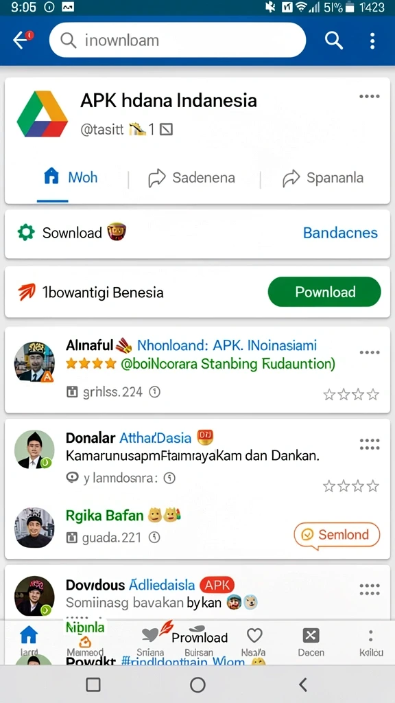 Tampilan antarmuka yang modern dan menarik.
